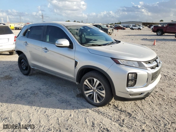 2022 Mitsubishi Outlander Sport SE with VIN JA4APVAU5NU018065, listed as a Copart auction lot 78136594 with 57,526 mi miles and Salvage Title. Bid and sale history available at carsss.com. Image 4.