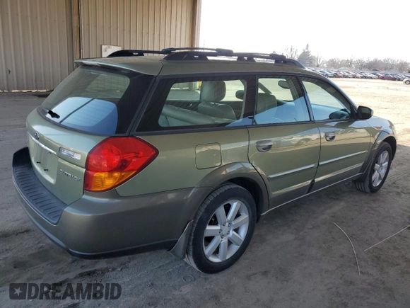 2006 Subaru Legacy Outback Limited with VIN 4S4BP62C667336861, listed as a Copart auction lot 48359395 with 191,518 mi miles and Salvage title. Bid and sale history available at DreamBid. Image 3.