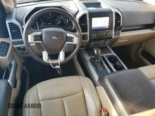 2020 Ford F-150 XL with VIN 1FTEW1C50LKD77986, listed as a Copart auction lot 61247745 with 140,855 mi miles and Salvage title. Bid and sale history available at DreamBid. Image 8.