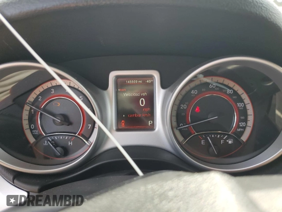 2017 Dodge Journey SXT with VIN 3C4PDDBG4HT608395, listed as a Copart auction lot 60811885 with 145,503 mi miles and Salvage title. Bid and sale history available at DreamBid. Image 9.