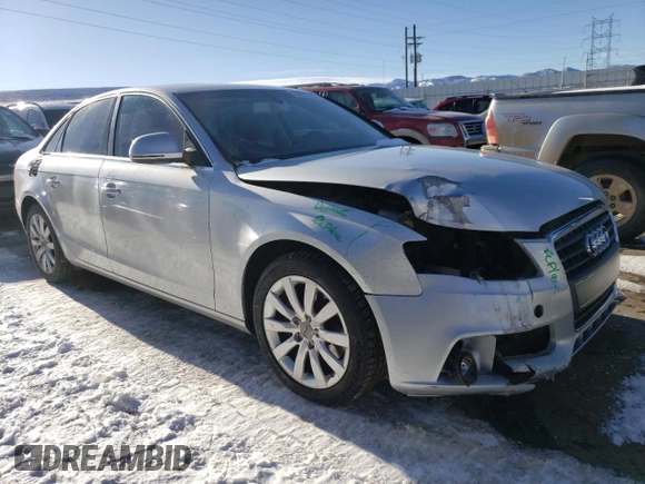 2009 Audi A4 2.0T Prem Plus with VIN WAUSF78K99N014661, listed as a Copart auction lot 88607145 with 119,534 mi miles and Salvage Title. Bid and sale history available at carsss.com. Image 4.