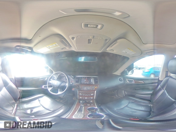 2017 Nissan Pathfinder Platinum with VIN 5N1DR2MN3HC612739, listed as a Copart auction lot 43795605 with 147,239 mi miles and Salvage Title. Bid and sale history available at carsss.com. Image 13.