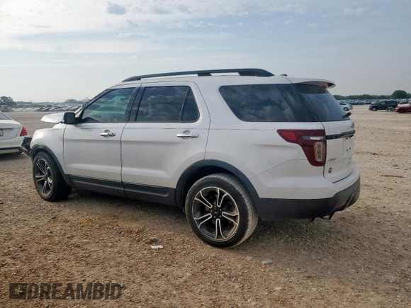 2013 Ford Explorer Sport with VIN 1FM5K8GT1DGB76935, listed as a Copart auction lot 57262655 with 162,325 mi miles and Salvage title. Bid and sale history available at DreamBid. Image 2.