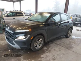 2022 Hyundai Kona SE with VIN KM8K2CAB0NU754449, listed as a IAAI auction lot 41249416 with 24,015 mi miles. Bid and sale history available at carsss.com. Image 2.