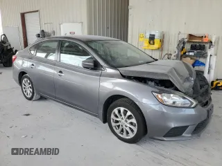 2019 Nissan Sentra SV with VIN 3N1AB7AP9KL607459, listed as a Copart auction lot 52867575 with 58,286 mi miles and Non Repairable. Bid and sale history available at carsss.com. Image 4.