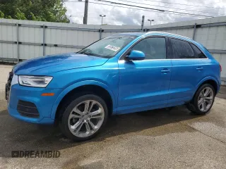2016 Audi Q3 Premium Plus z VIN WA1BFCFS3GR005372, wystawiony jako Copart lot #52873295 z przebiegiem 77 428 mil mil oraz Czysty tytuł • Clean title. Historia ofert i sprzedaży dostępna na DreamBid. Obrazek 1.