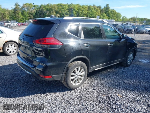 2017 Nissan Rogue SL with VIN 5N1AT2MV8HC897393, listed as a IAAI auction lot 42331237 with 61,155 mi miles and . Bid and sale history available at DreamBid. Image 4.