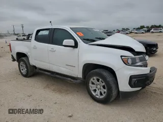 2022 Chevrolet Colorado 2WD LT with VIN 1GCGSCEN2N1192117, listed as a Copart auction lot 53332985 with 41,037 mi miles and Salvage title. Bid and sale history available at DreamBid. Image 4.