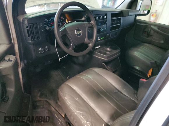 2014 Chevrolet Express Cargo Van with VIN 1GCWGFCB5E1130248, listed as a Copart auction lot 45773125 with 140,728 mi miles and Clean Title. Bid and sale history available at carsss.com. Image 8.