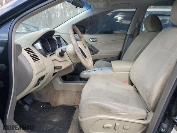 2012 Nissan Murano SL with VIN JN8AZ1MW8CW203111, listed as a Copart auction lot 49983495 with 0 mi miles and Salvage Title. Bid and sale history available at carsss.com. Image 7.
