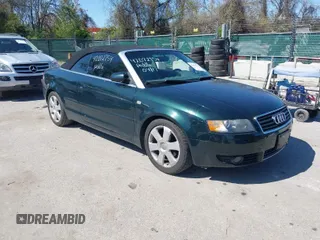 2006 Audi A4 1.8T with VIN WAUAC48H86K003364, listed as a IAAI auction lot 42072754 with 64,986 mi miles. Bid and sale history available at carsss.com. Image 1.