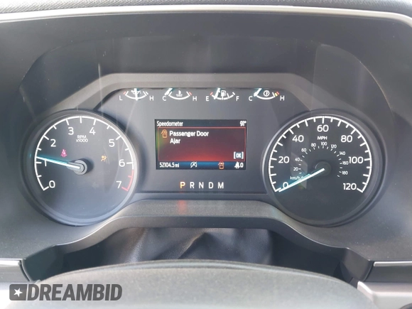 2023 Ford F-150 XL z VIN 1FTEW1C80PKD24124, wystawiony jako IAAI lot #42356966 z przebiegiem 52 104 mil mil oraz . Historia ofert i sprzedaży dostępna na DreamBid. Obrazek 7.
