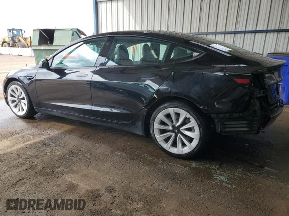 2022 Tesla Model 3 with VIN 5YJ3E1EA0NF369620, listed as a Copart auction lot 54424025 with 94,256 mi miles and Clean Title. Bid and sale history available at DreamBid. Image 2.