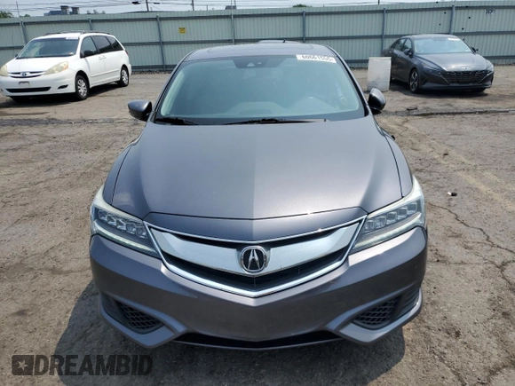 2017 Acura ILX Premium with VIN 19UDE2F71HA001555, listed as a Copart auction lot 60661555 with 109,866 mi miles and Salvage title. Bid and sale history available at DreamBid. Image 5.