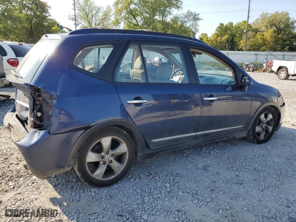 2007 Kia Rondo EX with VIN KNAFG526977061088, listed as a Copart auction lot 71687844 with 186,379 mi miles and Salvage Title. Bid and sale history available at carsss.com. Image 3.