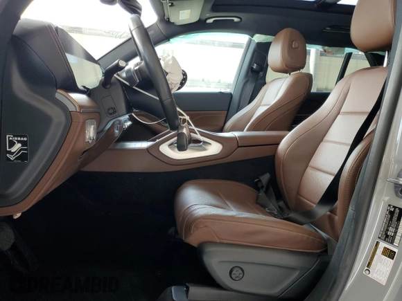 2024 Mercedes-Benz GLE 450 with VIN 4JGFB5KB1RB182563, listed as a Copart auction lot 52348585 with 17,149 mi miles and Salvage title. Bid and sale history available at DreamBid. Image 7.
