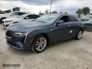 2021 Cadillac CT4 Luxury with VIN 1G6DK5RK5M0135450, listed as a Copart auction lot 73943864 with 8,495 mi miles and Non Repairable. Bid and sale history available at carsss.com. Image 1.