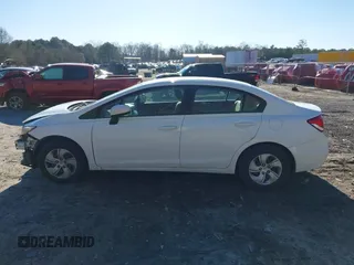 2015 Honda Civic LX with VIN 19XFB2F58FE113794, listed as a IAAI auction lot 41749054 with 163,452 mi miles. Bid and sale history available at carsss.com. Image 15.