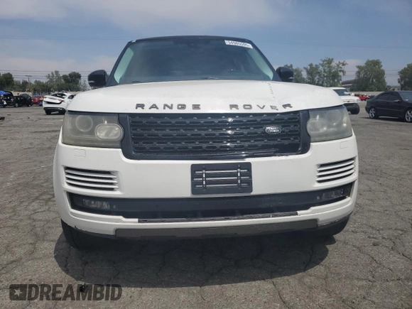2014 Land Rover Range Rover HSE z VIN SALGS2WF3EA176079, wystawiony jako Copart lot #54985595 z przebiegiem 108 955 mil mil oraz Szkoda całkowita • Salvage title. Historia ofert i sprzedaży dostępna na DreamBid. Obrazek 5.