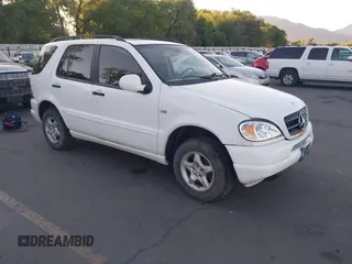 2001 Mercedes-Benz M 320/430/500 with VIN 4JGAB54E31A248820, listed as a IAAI auction lot 42769151 with 276,605 mi miles and . Bid and sale history available at DreamBid. Image 1.