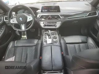 2020 BMW 7 Series 750i xDrive with VIN WBA7U2C04LGJ59672, listed as a Copart auction lot 60959675 with Not provided miles and Salvage title. Bid and sale history available at DreamBid. Image 8.