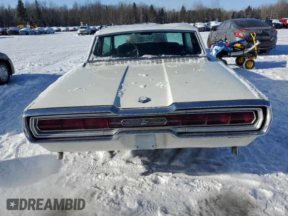 1966 Ford Thunderbird with VIN 6Y87Z154605, listed as a Copart auction lot 87822795 with 11 mi miles and Clean Title. Bid and sale history available at DreamBid. Image 6.