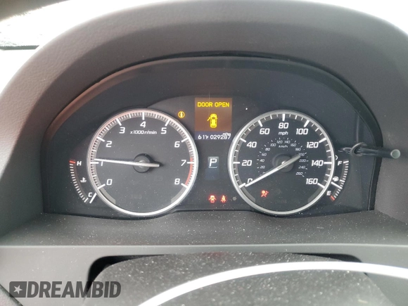 2017 Acura RDX w/Technology Pkg with VIN 5J8TB3H54HL018750, listed as a Copart auction lot 44859415 with 29,287 mi miles and Salvage Title. Bid and sale history available at carsss.com. Image 9.