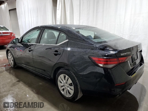 2020 Nissan Sentra S with VIN 3N1AB8BV7LY232520, listed as a Copart auction lot 49488435 with 47,225 mi miles and Salvage Title. Bid and sale history available at carsss.com. Image 2.