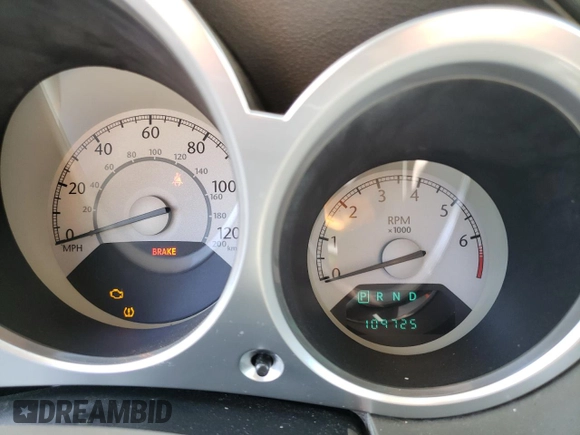 2008 Chrysler Sebring Touring with VIN 1C3LC55R88N236634, listed as a Copart auction lot 74224924 with 109,725 mi miles and Salvage title. Bid and sale history available at DreamBid. Image 9.