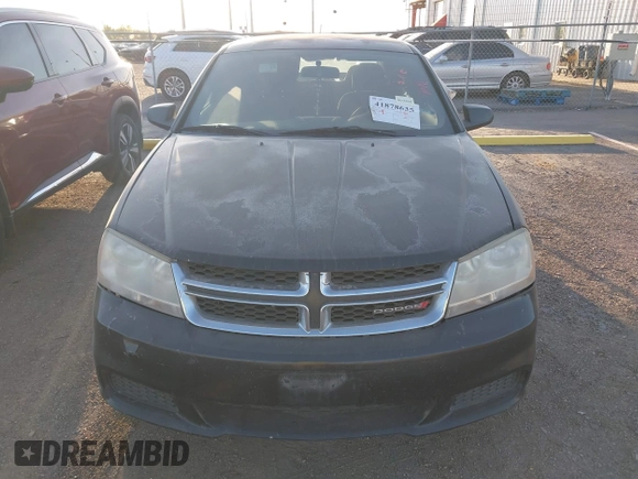 2014 Dodge Avenger SE with VIN 1C3CDZABXEN144000, listed as a IAAI auction lot 41878635 with 153,097 mi miles and . Bid and sale history available at DreamBid. Image 6.