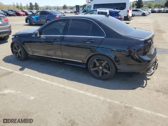 2013 Mercedes-Benz C-Class C 300 Sport with VIN WDDGF8AB1DR287870, listed as a Copart auction lot 50099205 with 158,054 mi miles and Salvage Title. Bid and sale history available at carsss.com. Image 2.