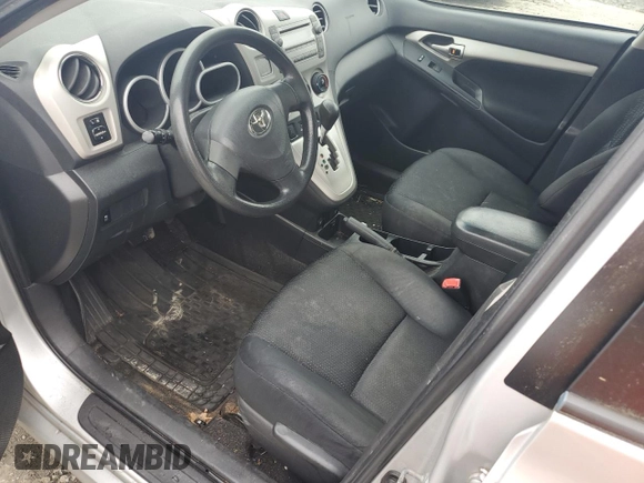 2010 Toyota Matrix S with VIN 2T1KE4EE2AC038181, listed as a Copart auction lot 61159945 with 125,806 mi miles and Clean title. Bid and sale history available at DreamBid. Image 7.