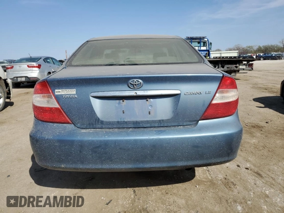 2004 Toyota Camry LE with VIN 4T1BE32K94U901680, listed as a Copart auction lot 50759765 with 218,738 mi miles and Salvage Title. Bid and sale history available at carsss.com. Image 6.