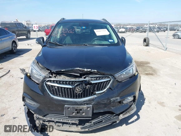 2018 Buick Encore Sport Touring with VIN KL4CJ1SB7JB533266, listed as a IAAI auction lot 41667322 with 71,044 mi miles. Bid and sale history available at carsss.com. Image 12.
