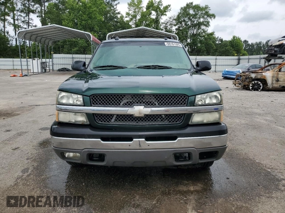 2004 Chevrolet Avalanche Z66 with VIN 3GNEC12T74G283063, listed as a Copart auction lot 59161325 with 168,997 mi miles and Salvage title. Bid and sale history available at DreamBid. Image 5.
