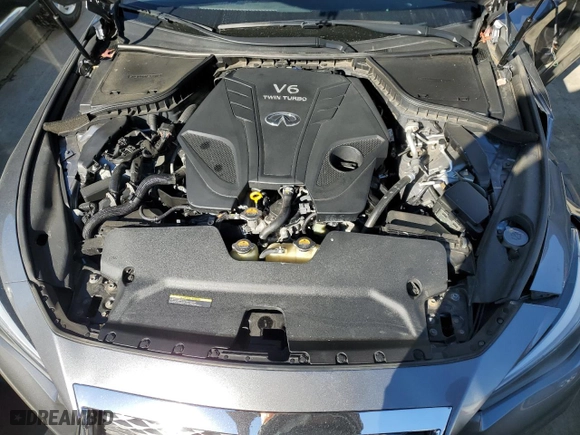 2020 Infiniti Q50 3.0t LUXE with VIN JN1EV7AR7LM253927, listed as a Copart auction lot 82897484 with 43,373 mi miles and Salvage Title. Bid and sale history available at carsss.com. Image 11.