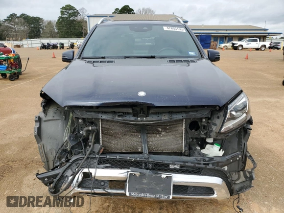2017 Mercedes-Benz GLS 450 with VIN 4JGDF6EE6HA866956, listed as a Copart auction lot 47893135 with 86,817 mi miles and Salvage title. Bid and sale history available at DreamBid. Image 5.