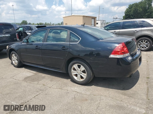2014 Chevrolet Impala LS with VIN 2G1WA5E32E1103464, listed as a Copart auction lot 64489035 with Not provided miles and Clean title. Bid and sale history available at DreamBid. Image 2.