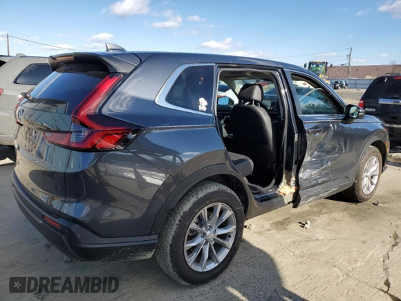 2023 Honda CR-V EX-L with VIN 2HKRS4H79PH418239, listed as a Copart auction lot 45498445 with 16,012 mi miles and Salvage Title. Bid and sale history available at carsss.com. Image 3.