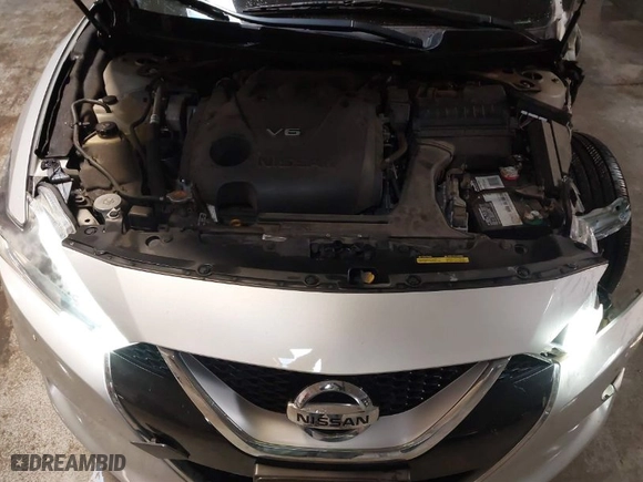 2017 Nissan Maxima Platinum with VIN 1N4AA6AP3HC448250, listed as a IAAI auction lot 41299133 with 72,844 mi miles. Bid and sale history available at carsss.com. Image 10.