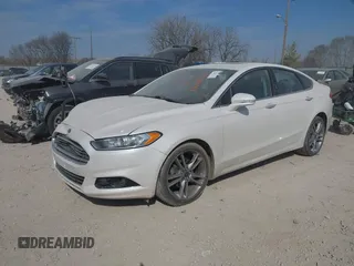 2015 Ford Fusion Titanium with VIN 3FA6P0D99FR285052, listed as a IAAI auction lot 41800853 with 181,437 mi miles. Bid and sale history available at carsss.com. Image 17.