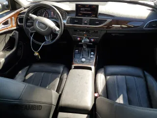 2013 Audi A6 3.0T Prestige with VIN WAUHGAFC5DN085669, listed as a Copart auction lot 84503214 with 47,083 mi miles and Salvage Title. Bid and sale history available at carsss.com. Image 8.