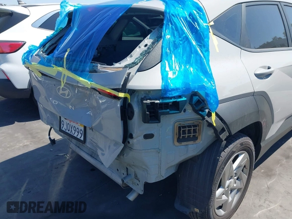 2024 Hyundai Kona SE with VIN KM8HA3AB7RU041986, listed as a IAAI auction lot 41830985 with 30,615 mi miles and . Bid and sale history available at DreamBid. Image 12.