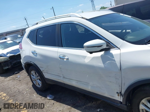 2016 Nissan Rogue SV with VIN JN8AT2MTXGW027004, listed as a IAAI auction lot 41987830 with 82,363 mi miles and . Bid and sale history available at DreamBid. Image 13.