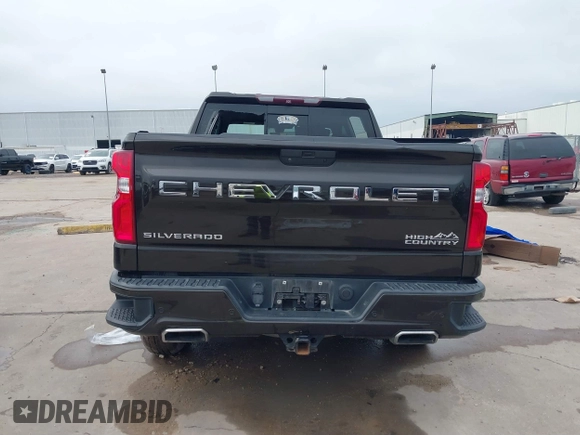 2019 Chevrolet Silverado 1500 High Country with VIN 1GCUYHEL7KZ375930, listed as a IAAI auction lot 41431934 with 1 mi miles. Bid and sale history available at carsss.com. Image 16.