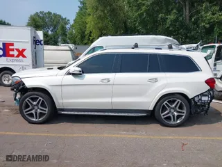 2017 Mercedes-Benz GLS with VIN 4JGDF7DE4HA879647, listed as a IAAI auction lot 39999023 with 97,372 mi miles. Bid and sale history available at carsss.com. Image 15.
