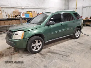 2005 Chevrolet Equinox LT with VIN 2CNDL63F956177488, listed as a Copart auction lot 52532795 with 91,728 mi miles and Clean Title. Bid and sale history available at carsss.com. Image 1.