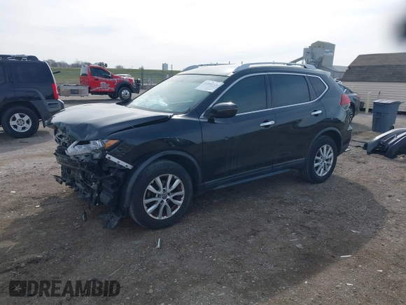 2018 Nissan Rogue SV with VIN KNMAT2MT3JP586116, listed as a IAAI auction lot 41853736 with 147,258 mi miles and . Bid and sale history available at carsss.com. Image 17.