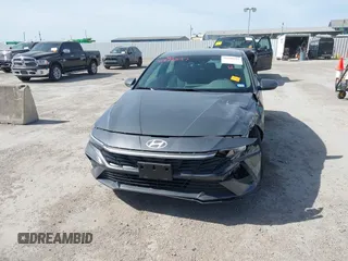 2024 Hyundai Elantra SEL with VIN KMHLM4DG3RU792467, listed as a IAAI auction lot 41826597 with 9,216 mi miles and . Bid and sale history available at DreamBid. Image 12.