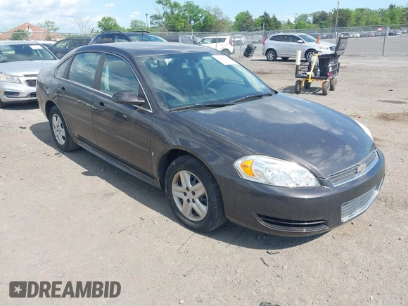 2009 Chevrolet Impala LS with VIN 2G1WB57K991126229, listed as a IAAI auction lot 42180302 with 170,519 mi miles and . Bid and sale history available at DreamBid. Image 1.